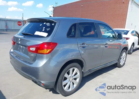 2014 Mitsubishi Outlander Sport Es из США, поврежденный, VIN 4A4AP3AU7EE028240